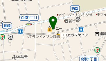 日本音楽学院の地図画像