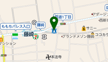 伊藤和裁学苑九州西新教室の地図画像