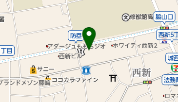 原田土地建物株式会社の地図画像