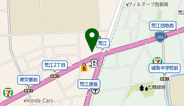 有限会社ベルの地図画像