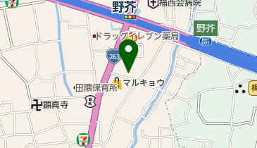 田隈バプテスト教会の地図画像