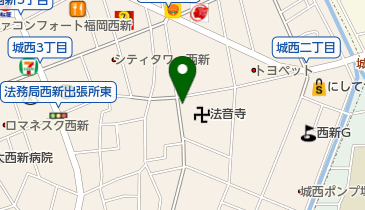 株式会社やじまやクリーニング 城西店の地図画像
