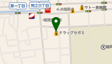 プラスワンクリーニングの地図画像