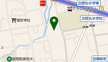 アザレ中尾ファミリー飯倉美顔ショップの地図画像