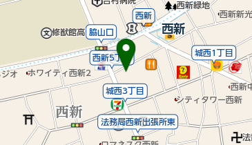 マリヤ化粧品店の地図画像