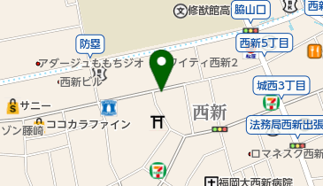 カワサキネームの地図画像