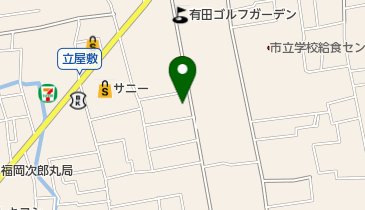 レーシングサービスアオヤギの地図画像