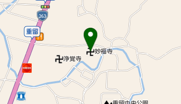 妙福寺の地図画像