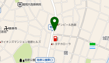 野口精肉店の地図画像