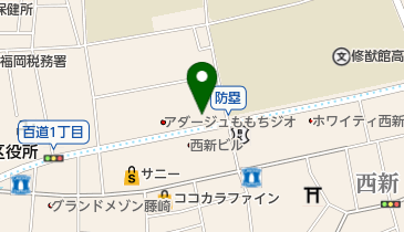 ファクトリーアズールの地図画像