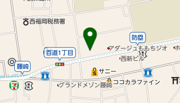 安武税理士事務所の地図画像