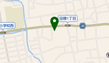 不二屋洗張専門工場の地図画像