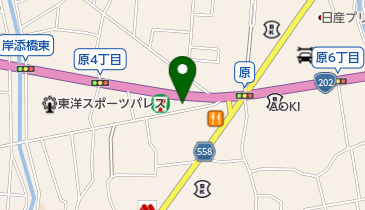 晴海釣具店の地図画像