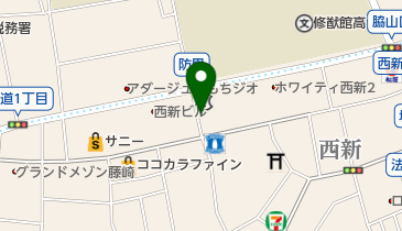 とうふ工房さが良の地図画像