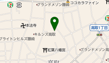 高取焼窯元亀井味楽の地図画像