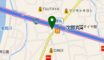 てつおじさんの店の地図画像