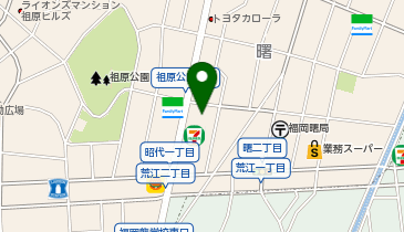 キャロット美容室の地図画像