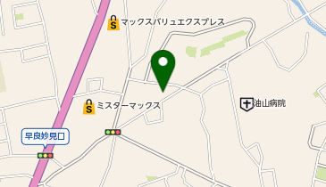 ビューティーサロンコスモの地図画像