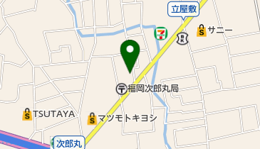 文子美容室の地図画像