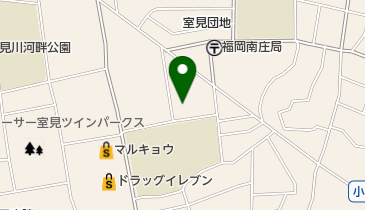 ハイツ南室見管理人室の地図画像