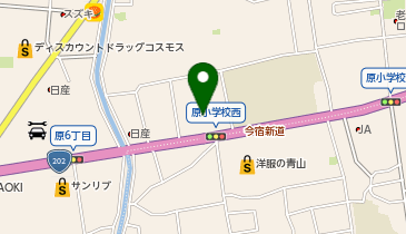武田メガネ 原パーク店の地図画像