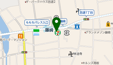 アール薬局 百道店の地図画像