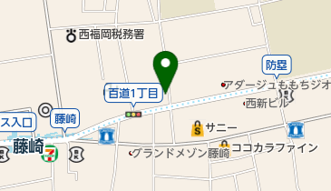 株式会社アガペ 藤崎薬局の地図画像