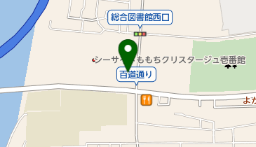 オリンピックカッティングサロンシーサイド百道店の地図画像