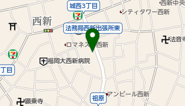 カットサロントップの地図画像