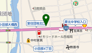 トヨタレンタカー西店の地図画像