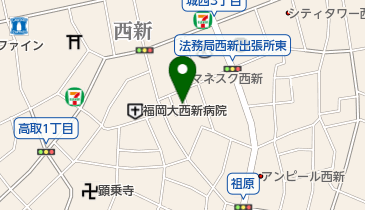 有限会社松隈測量設計の地図画像