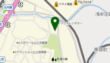 大牟田ガス株式会社の地図画像