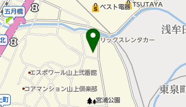 大牟田ガスリビング株式会社の地図画像