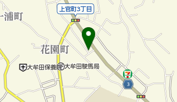 米田商店の地図画像