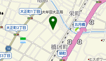 奴屋の地図画像