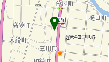 大橋家具店の地図画像