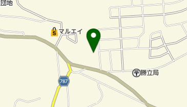 大牟田市 勝立地区公民館の地図画像