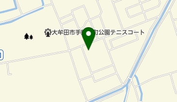 大牟田市 手鎌地区公民館の地図画像