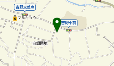 大牟田市 吉野地区公民館の地図画像