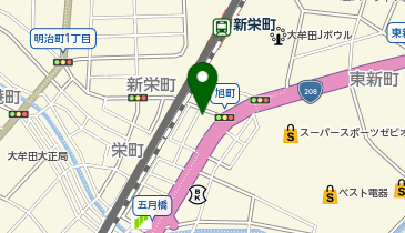 英検サクセス大牟田教室英語科の地図画像