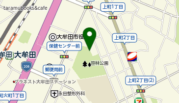 大牟田市 大牟田中央学童クラブの地図画像