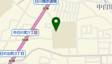 大牟田市 白川学童保育所の地図画像