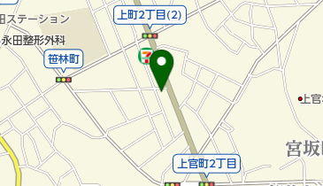 江崎金物店の地図画像