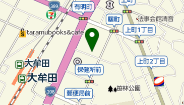 カトリック大牟田教会の地図画像