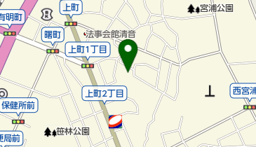 生長の家福岡県南部教化道場の地図画像