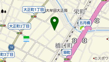 つばきの地図画像