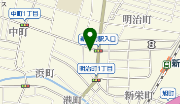 ニューフレッシュ大牟田の地図画像