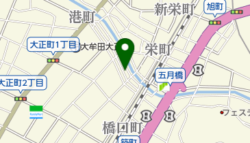 ベニヤ呉服支店の地図画像