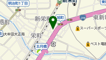 山城屋茶舗の地図画像