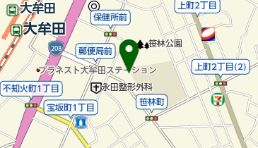 有限会社山下商店の地図画像